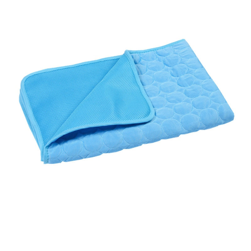 Cooling Mat For Dogs and Cats – Breathable Ice Silk