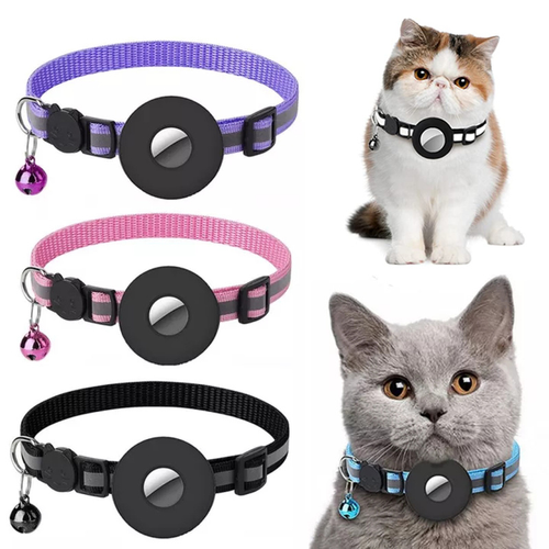 Waterproof Reflective AirTag Collar for Dog & Cat