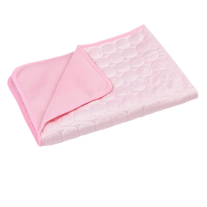 Cooling Mat For Dogs and Cats – Breathable Ice Silk