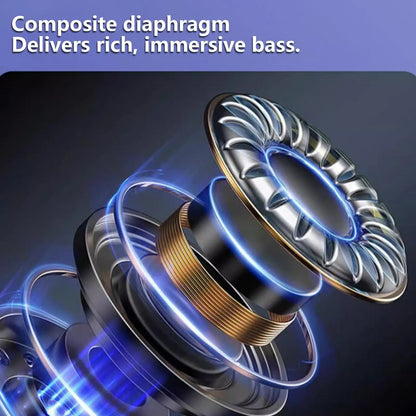 Single Ear-hook Blue Tooth 5.4 Headset Digital Display Wireless Sports Earbuds For Music Phone Calls Running Work Gym